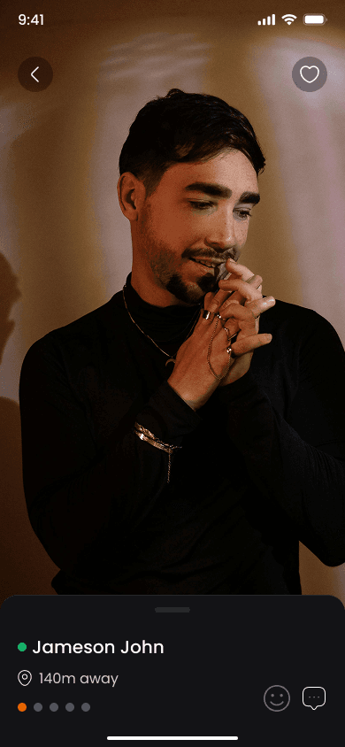 Oomphh app - Profiles & filters